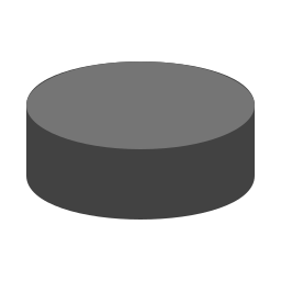 Hockey puck icon