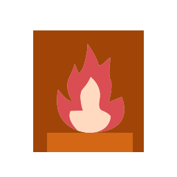 Fireplace icon