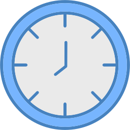 Wall clock icon