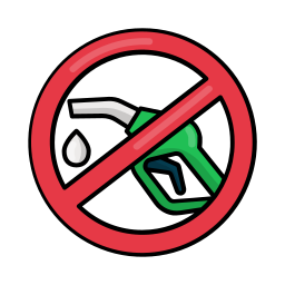 No fuel icon