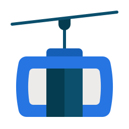 Ski lift icon