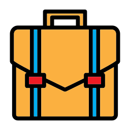 Office bag icon