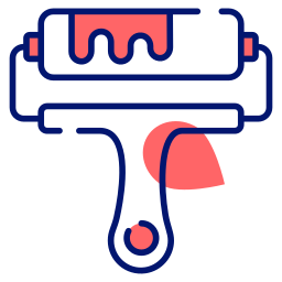 Paint roller icon