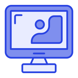 Digital art icon