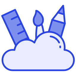 Cloud design icon