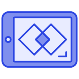 Digital art icon