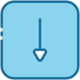 Down arrow icon