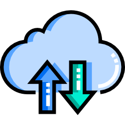 Cloud computing icon