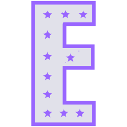 Letter e icon