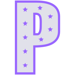 Letter p icon