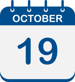 19 oktober icoon