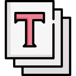 Text icon