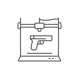 Additive manufacturing icon