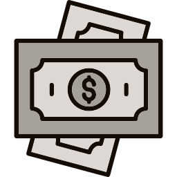 Dollar note icon