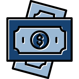 Dollar note icon