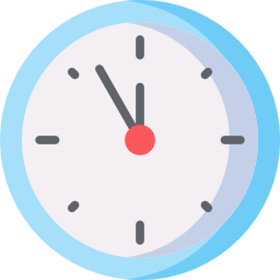 Wall clock icon