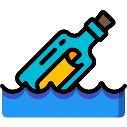 Message in a bottle icon