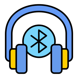 Bluetooth headphones icon