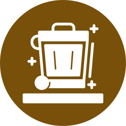 Recycling bin icon