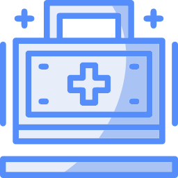 First aid kit icon