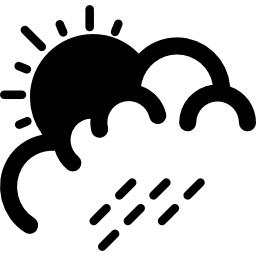 Summer rain icon