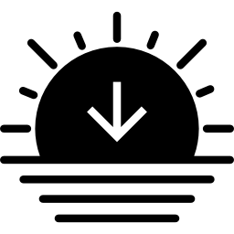 Sunset icon