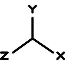 coordonnées Icône