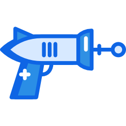 Space gun icon