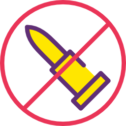 No weapons icon