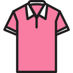 chemise polo Icône