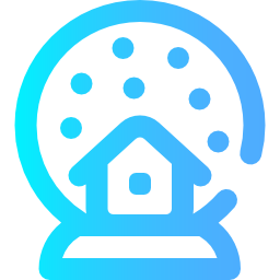 Snow globe icon