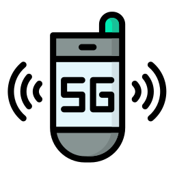 smartphone 5g Icône