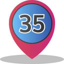 Thirty five icon