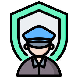 Security officer icon