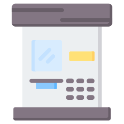 Atm machine icon