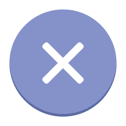 Decline button icon