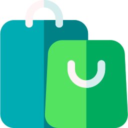 Shopping bags icon