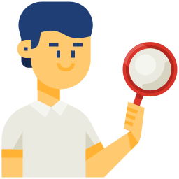 Magnifying glass icon