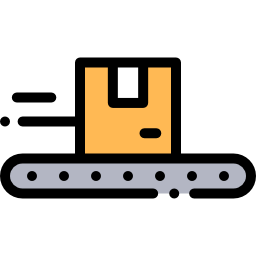 Conveyor belt icon