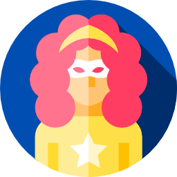 Superhero icon