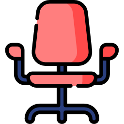 Office chair icon