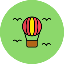 heißluftballon icon