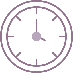 Wall clock icon