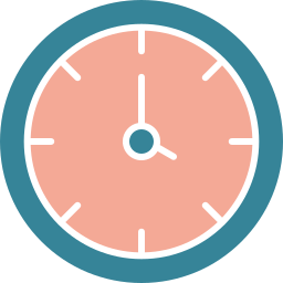 Wall clock icon