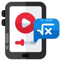 aprendizagem por vídeo Ícone