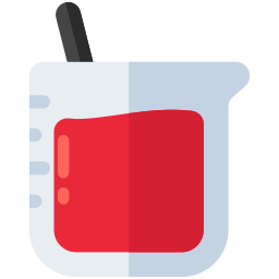 Chemical flask icon