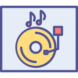 schallplatte aus vinyl icon