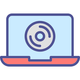 digitale optische disc icon