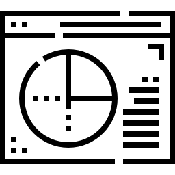 diagramme circulaire Icône