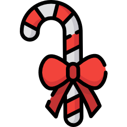 Candy cane icon